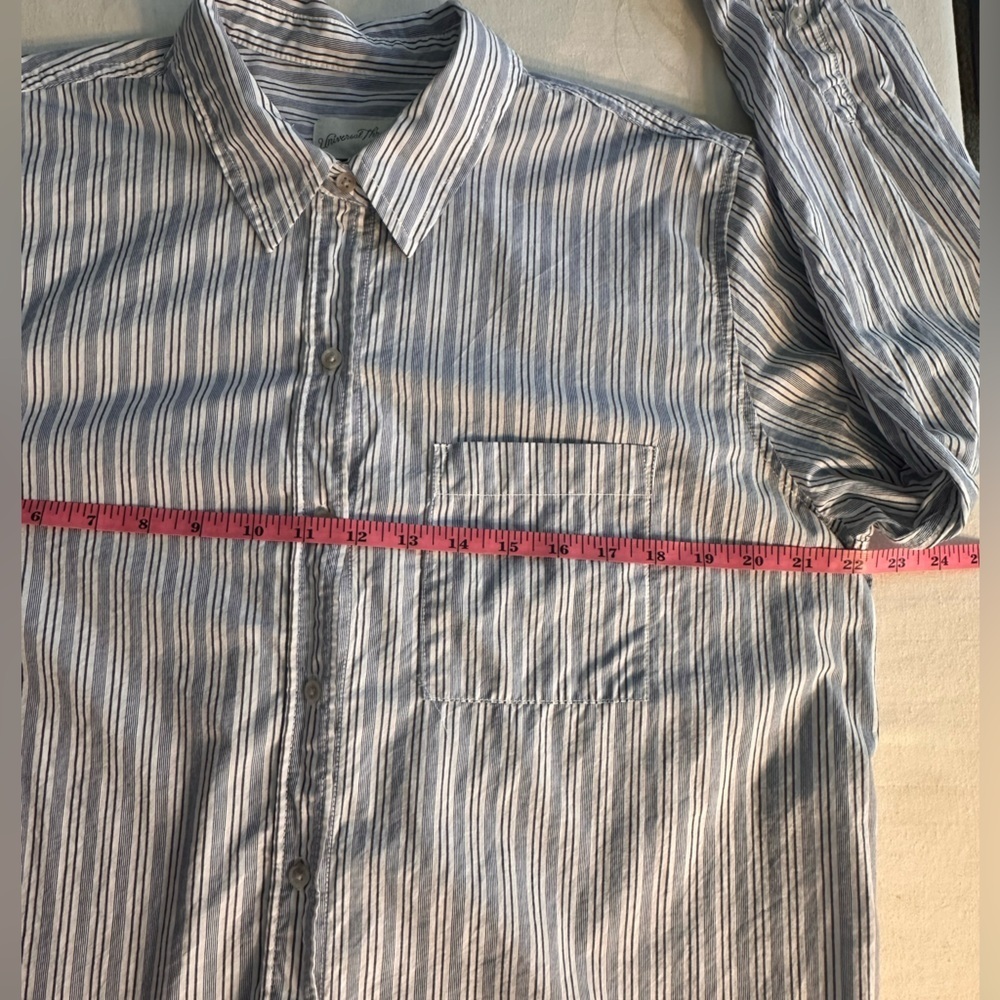 Universal Thread Oversized Lightweight Button Up … - image 9